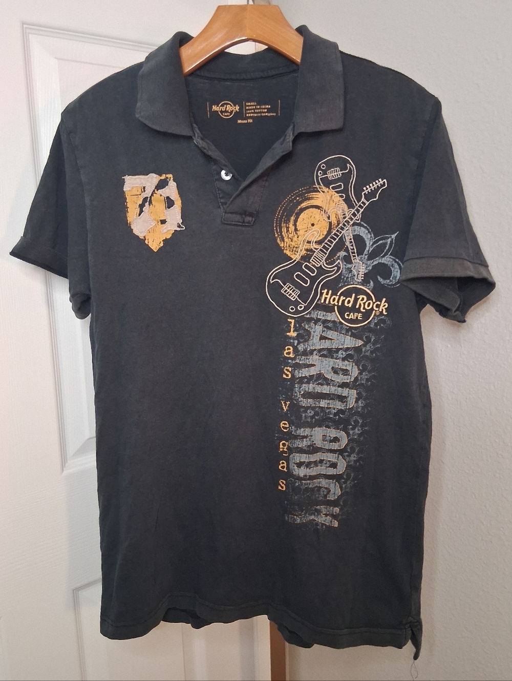 Hard Rock Cafe Las Vegas Polo Shirt Small